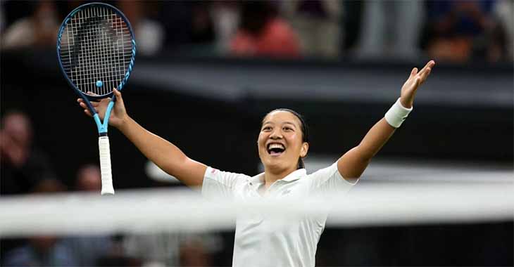 Tay vợt tennis gốc Việt Harmony Tan hạ huyền thoại Mỹ Serena Williams ở Wimbledon là ai?