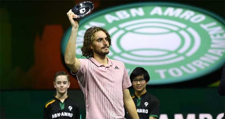 Kết quả tennis mới nhất 14/2: Tsitsipas dễ dàng đánh rơi ngôi vô địch tại Rotterdam