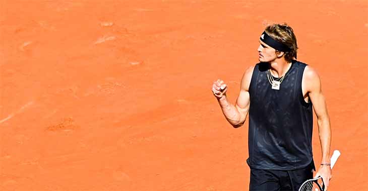 Alexander Zverev dễ dàng tiến vào vòng 3 giải quần vợt Pháp Mở rộng sau chiến thắng 3 set trắng trước Tomas Machac