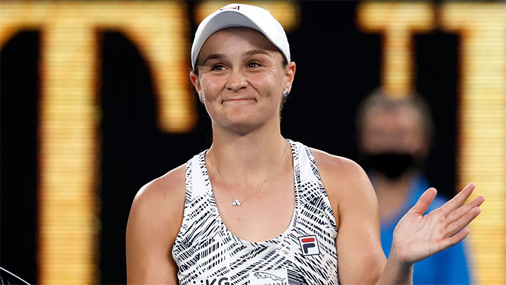 Kết quả tennis Australian Open mới nhất 27/1: Số 1 thế giới Barty tạo 2 cột mốc
