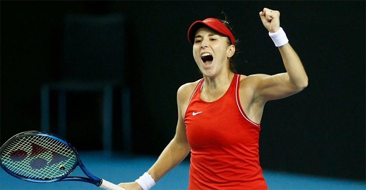 Belinda Bencic bất bại dẫn dắt Thụy Sĩ vượt qua Bỉ vào chung kết quần vợt United Cup
