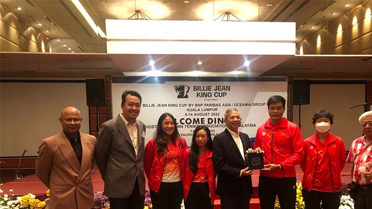 Tennis Việt Nam thua Hong Kong Trung Quốc ở Billie Jean King Cup 2022