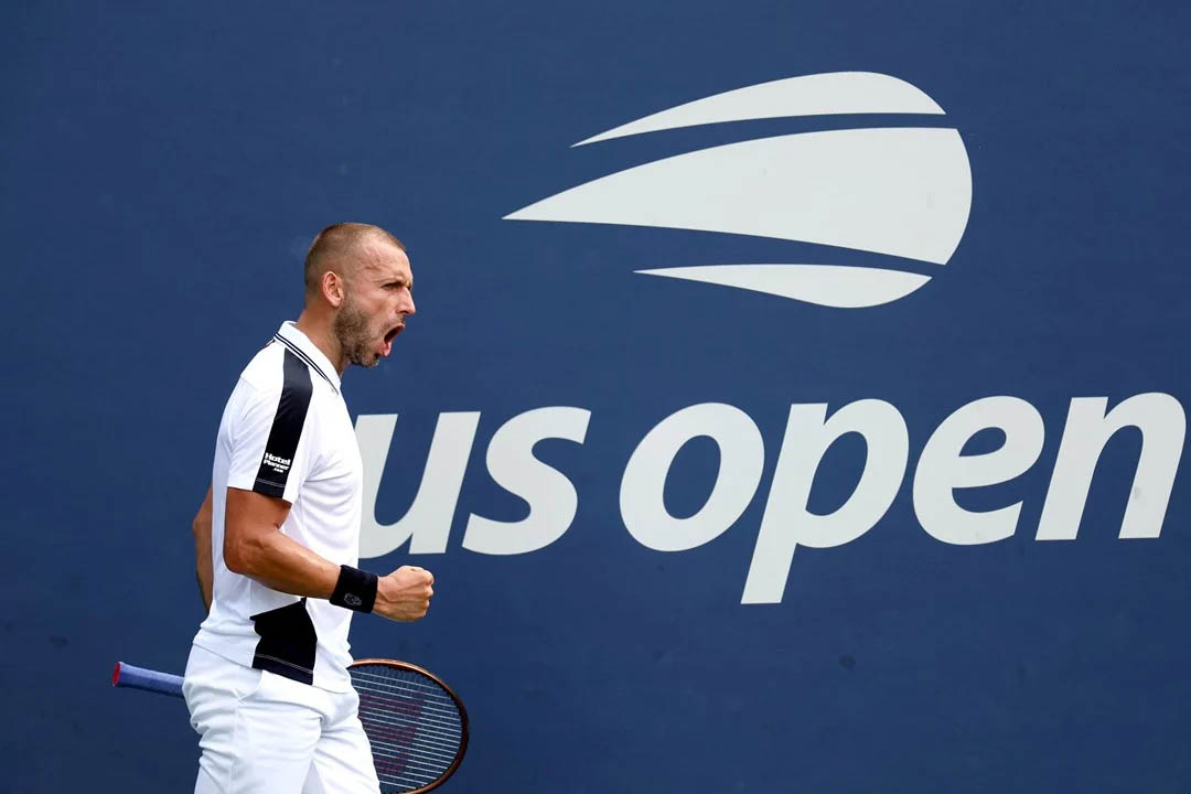 Dan Evans thắng trận đấu dài nhất lịch sử tennis US Open Dan Evans thắng trận đấu dài nhất lịch sử tennis US Open