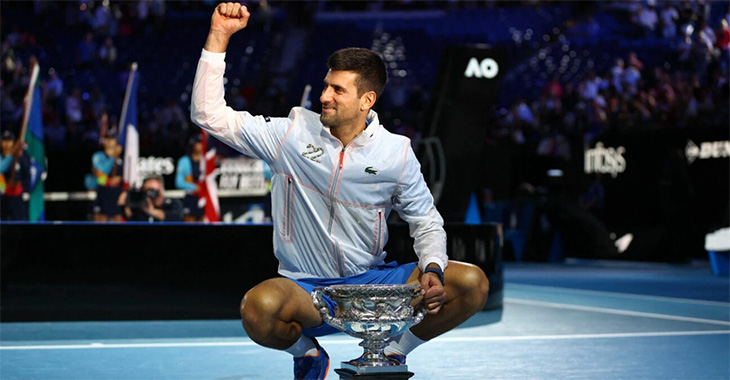 Bảng xếp hạng tennis thế giới mới nhất 14/2: Djokovic và Swiatek vẫn chiếm số 1