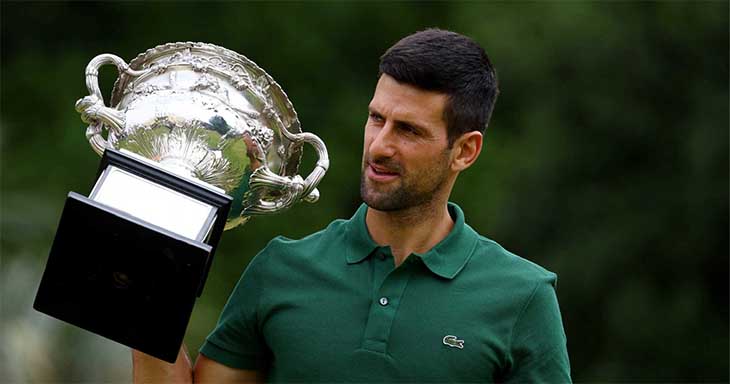 Kết quả tennis mới nhất 20/2: Djokovic bắt kịp kỷ lục quần vợt lâu đời của Steffi Graf