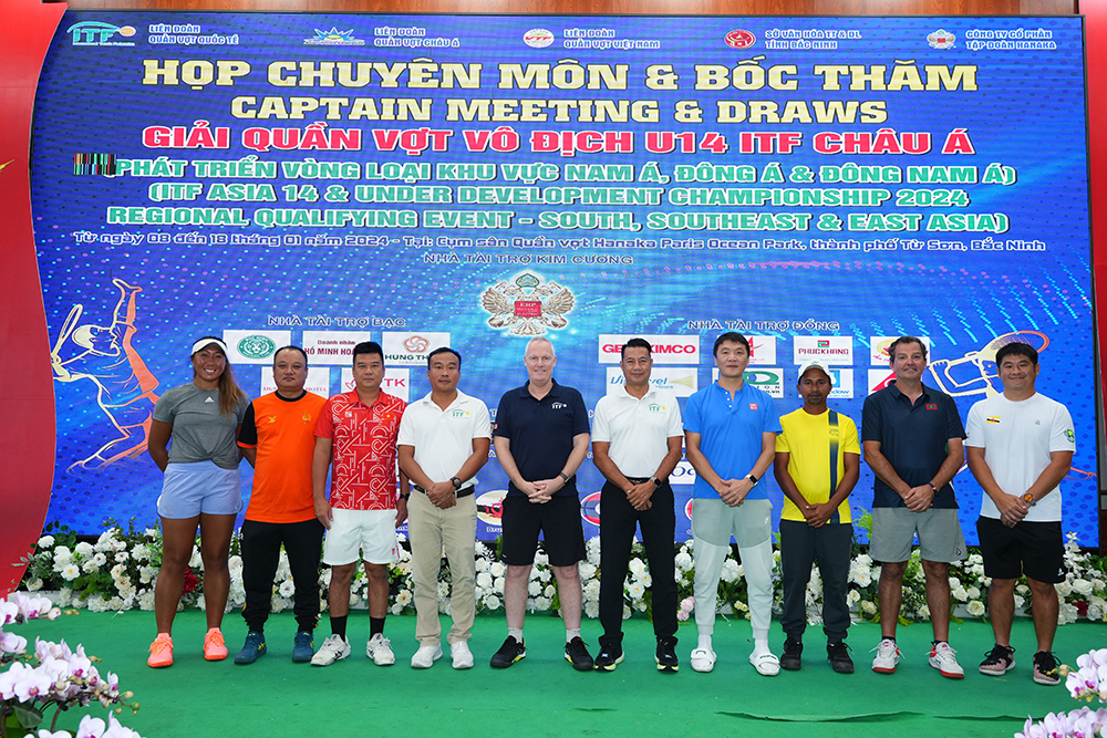 Lê Tiến Anh là hạt giống số 1 đơn nam Giải tennis Vô địch U14 ITF Châu Á