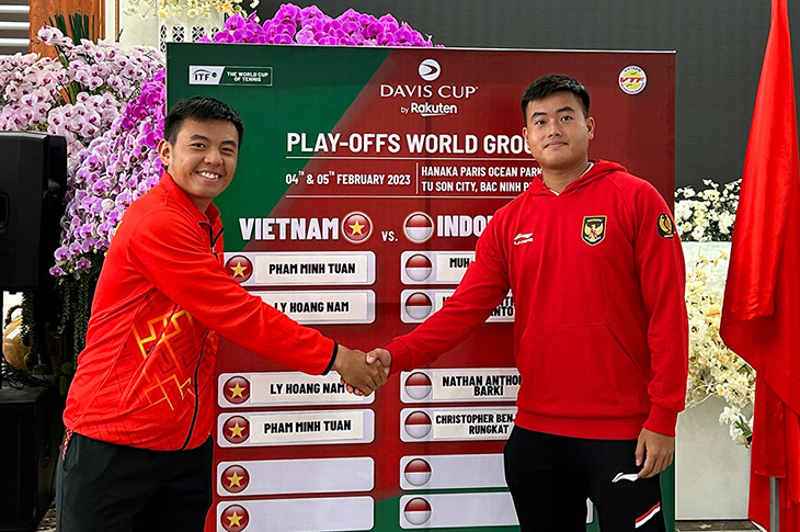 V&ograve;ng Play-off Davis Cup nh&oacute;m II Thế giới năm 2023:&nbsp;Bốc thăm x&aacute;c định c&aacute;c cặp đấu