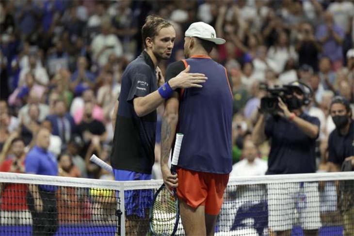 Kết quả tennis US Open mới nhất 5/9: Nick Kyrgios phế Daniil Medvedev khỏi số 1 thế giới Kết quả tennis US Open mới nhất 5/9: Nick Kyrgios phế Daniil Medvedev khỏi số 1 thế giới