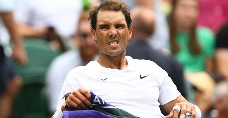 Kết quả tennis Wimbledon mới nhất 8/7: Nadal bị rách cơ bụng, không thể đấu bán kết