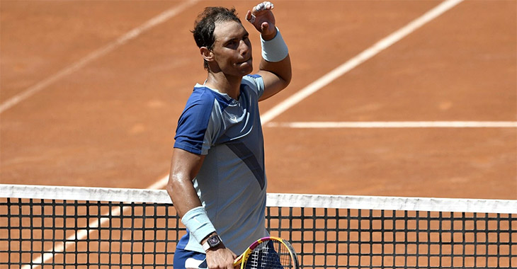 Kết quả tennis mới nhất 12/5: Nadal trở lại quá mạnh mẽ ở Rome