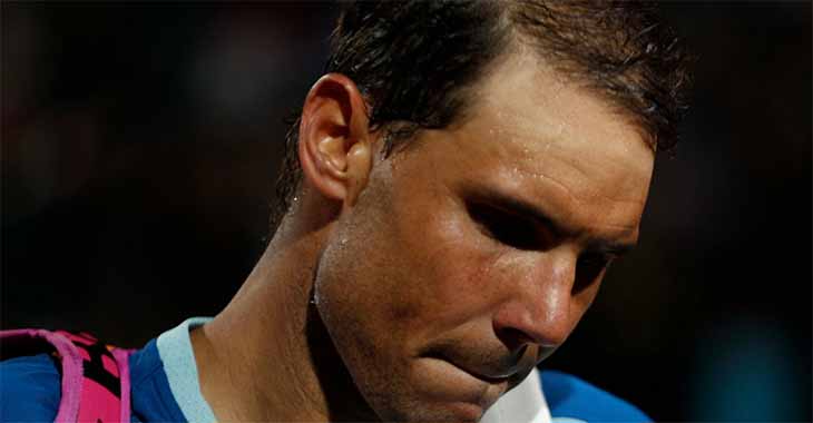 Kết quả tennis mới nhất 13/5:&nbsp;Nadal thua khi chấn thương b&agrave;n ch&acirc;n tr&aacute;i th&ecirc;m nghi&ecirc;m trọng