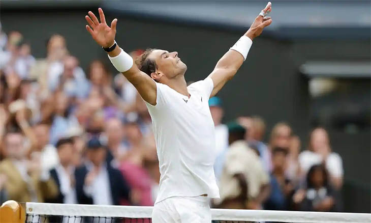 Kết quả tennis Wimbledon mới nhất 7/7: Nadal vô bán kết, song đau bụng đấu nổi 2 trận nữa?