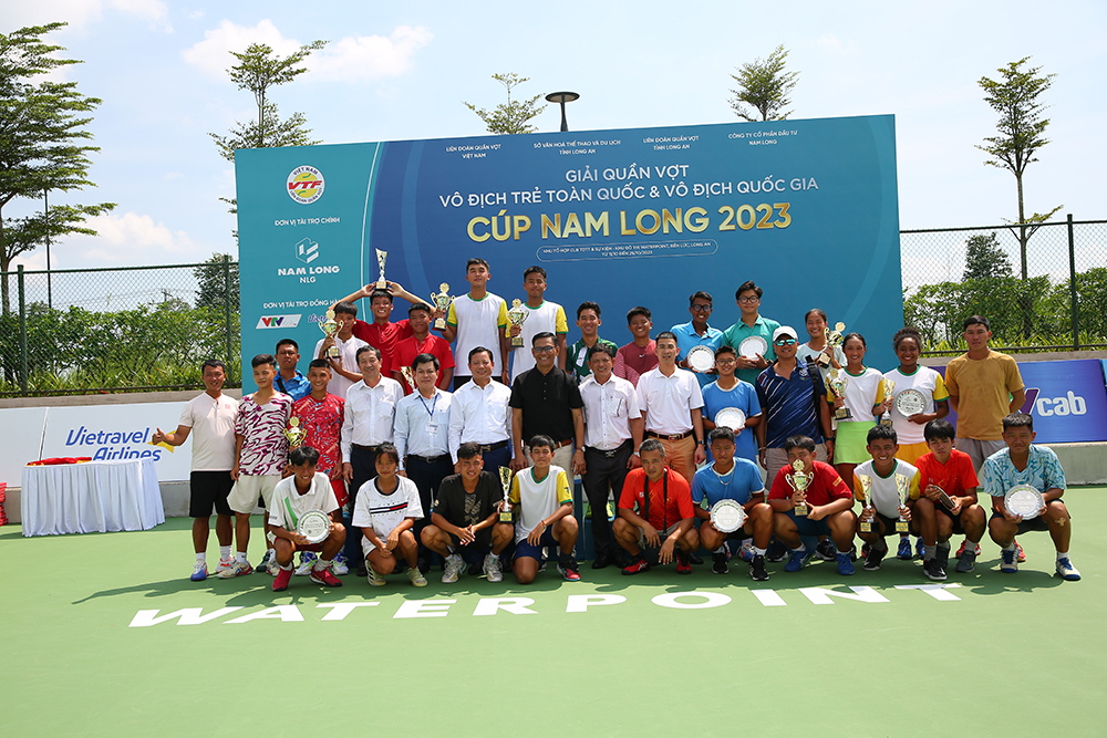Giải tennis Vô địch trẻ toàn quốc – Cúp Nam Long 2023: Xác định toàn bộ 16 ngôi vô địch