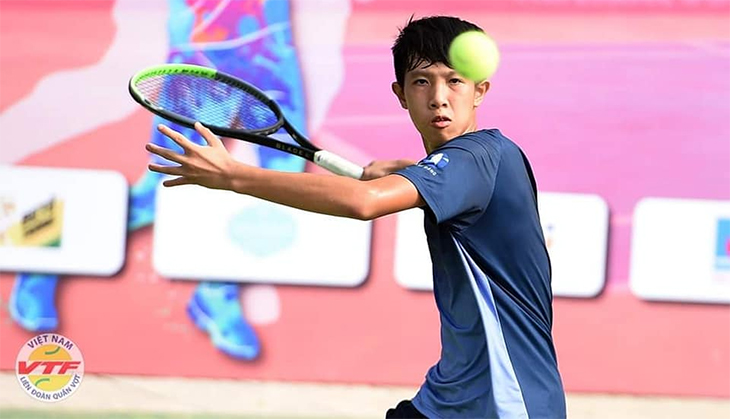 Chung kết v&ograve;ng loại Giải Junior Davis Cup:&nbsp;Trẻ nam tennis Việt Nam hạ Singapore