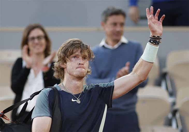 Kết quả tennis mới nhất 2/6: Sao Nga Rublev thua ở Roland Garros do yếu tâm lý