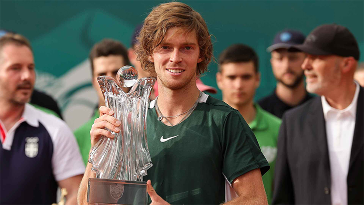 Kết quả tennis mới nhất 25/4: Thắng số 1 thế giới Djokovic, Rublev vô địch Serbia Open Kết quả tennis mới nhất 25/4: Thắng số 1 thế giới Djokovic, Rublev vô địch Serbia Open