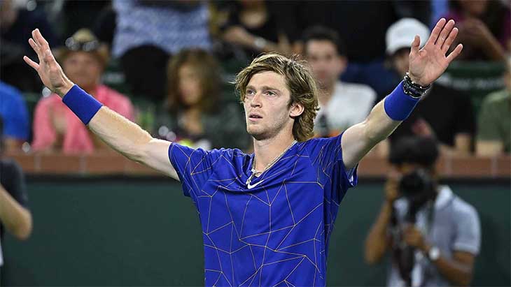 Kết quả tennis mới nhất 16/3: Số 7 thế giới Rublev nhắm tới ngôi vô địch thứ 3 liên tiếp