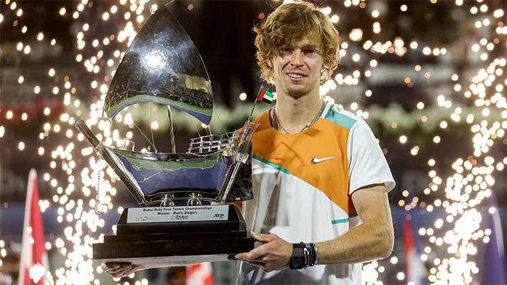 Kết quả tennis mới nhất 28/2: Rublev vô địch tại Dubai Kết quả tennis mới nhất 28/2: Rublev vô địch tại Dubai