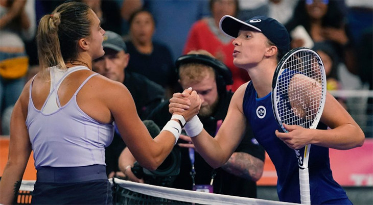 Kết quả tennis 7/11: WTA Finals sốc khi số 1 thế giới Iga Swiatek bị loại