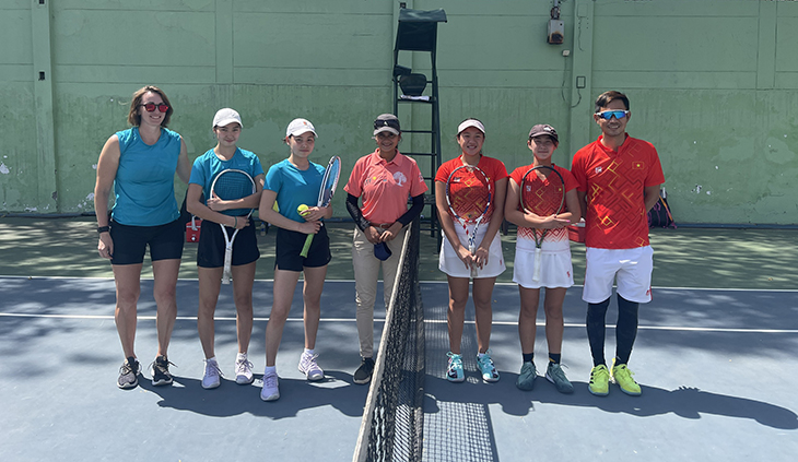 Chung kết vòng loại Junior Billie Jean King Cup: Trẻ nữ Việt Nam tạm xếp thứ 3 bảng D Chung kết vòng loại Junior Billie Jean King Cup: Trẻ nữ Việt Nam tạm xếp thứ 3 bảng D
