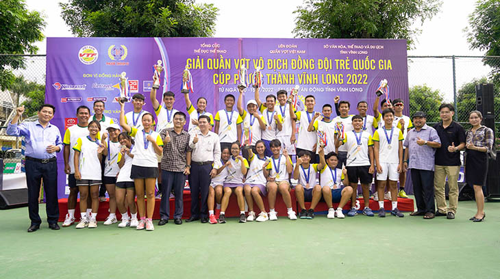 Kết quả tennis Vô địch Đồng đội trẻ quốc gia 15/7: Hưng Thịnh – TPHCM đoạt nhiều HCV nhất