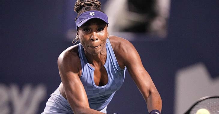 Venus Williams thua trong trận đấu 3 set ở vòng đầu tiên của giải quần vợt Auckland Classic