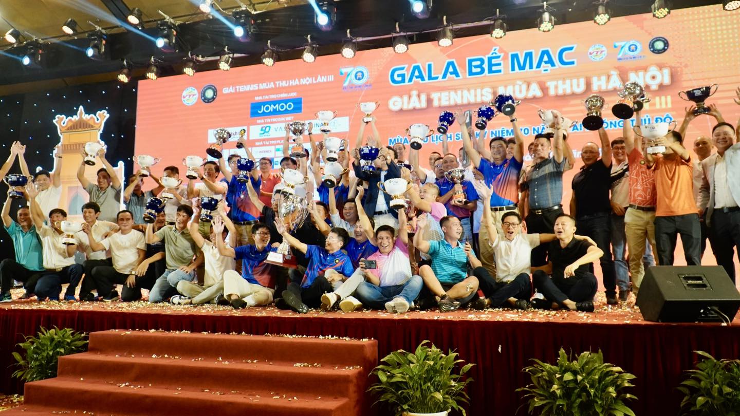 Bế mạc Giải Quần vợt ngành VLXD - TTNT Việt Nam - Mùa thu Hà Nội lần thứ 3