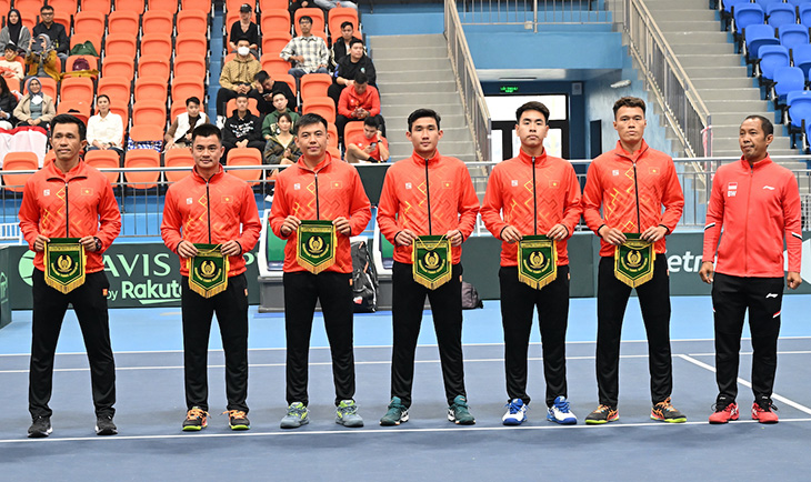 Kết quả tennis ngày 5/2: Việt Nam dừng bước trước Indonesia ở vòng loại Davis Cup