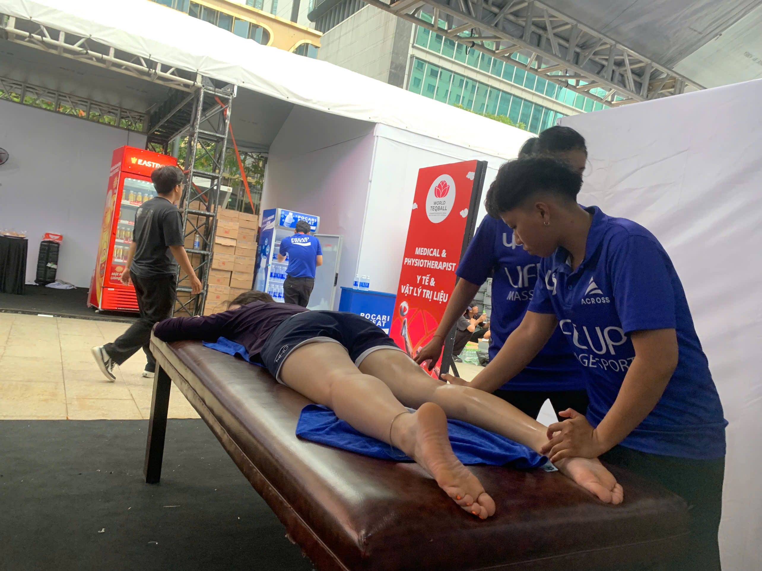 Những người hùng thầm lặng tạo nên thành công cho Giải vô địch Teqball thế giới năm 2024