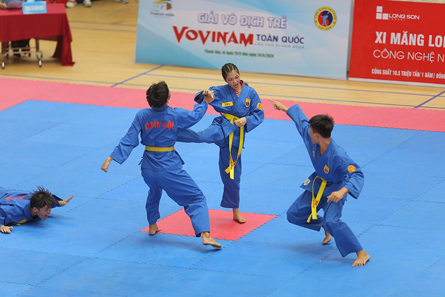 Khai mạc Giải vô địch trẻ Vovinam toàn quốc lần thứ 21 năm 2024 Khai mạc Giải vô địch trẻ Vovinam toàn quốc lần thứ 21 năm 2024