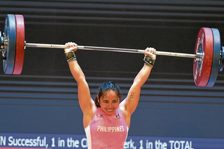 ĐKVĐ cử tạ Olympic Hidilyn Diaz cam kết tham gia Asian Games dù lịch đấu dày đặc ĐKVĐ cử tạ Olympic Hidilyn Diaz cam kết tham gia Asian Games dù lịch đấu dày đặc