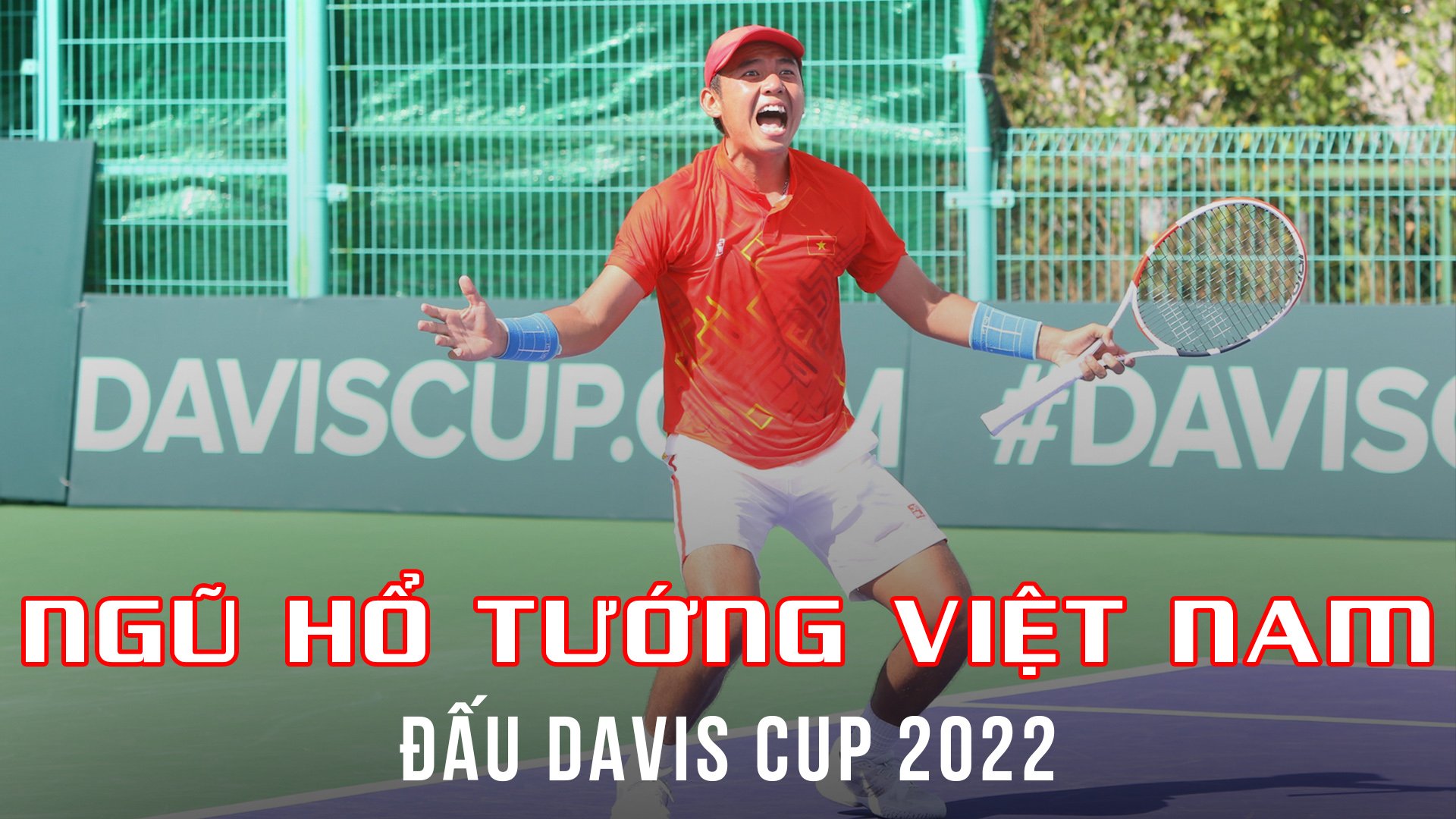 “Ngũ hổ tướng” tennis Việt Nam đấu Davis Cup 2022