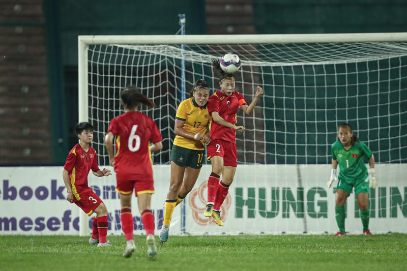 U20 nữ Việt Nam không thể tạo bất ngờ trước U20 Australia