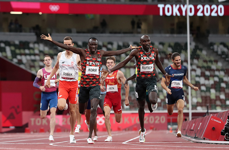 Kenya tiếp tục thống trị chạy 800m nam Olympic Tokyo Kenya tiếp tục thống trị chạy 800m nam Olympic Tokyo
