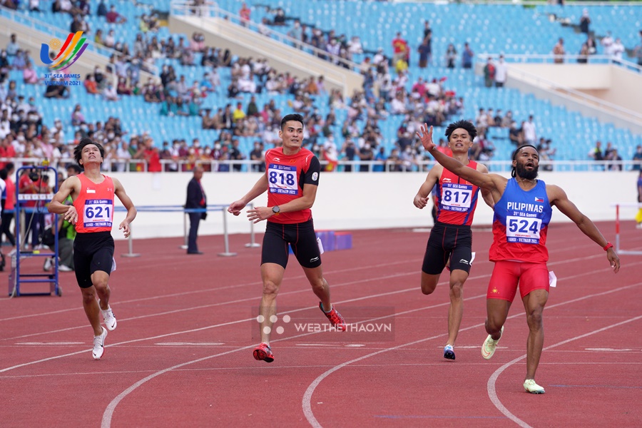 “Đối thủ truyền kiếp” của Quách Công Lịch tại 5 kỳ SEA Games giành vé dự giải điền kinh thế giới 2023