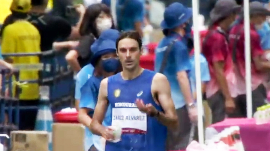 Chuyện siêu thú vị hiếm gặp của VĐV về cuối marathon nam Olympic Tokyo Chuyện siêu thú vị hiếm gặp của VĐV về cuối marathon nam Olympic Tokyo