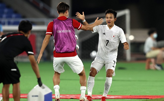 Kubo và tuyển Nhật Bản tạo kỳ tích chưa từng có tại Olympic