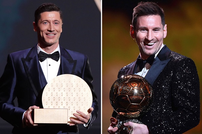 Đại diện của Lewandowski “đá xéo” Messi sau khi đoạt Quả bóng vàng