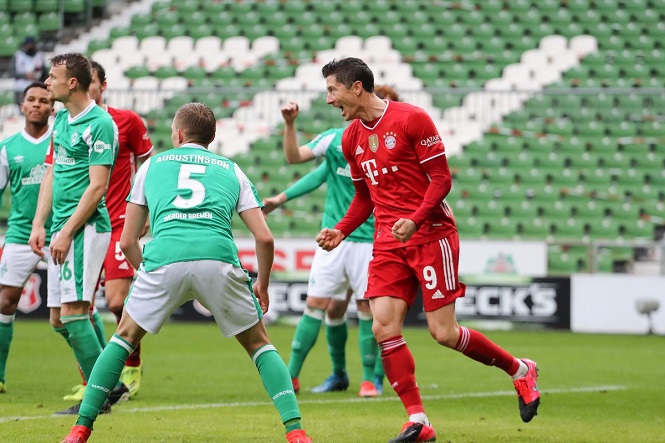 Lewandowski cần thêm 9 bàn để phá kỷ lục vĩ đại nhất Bundesliga