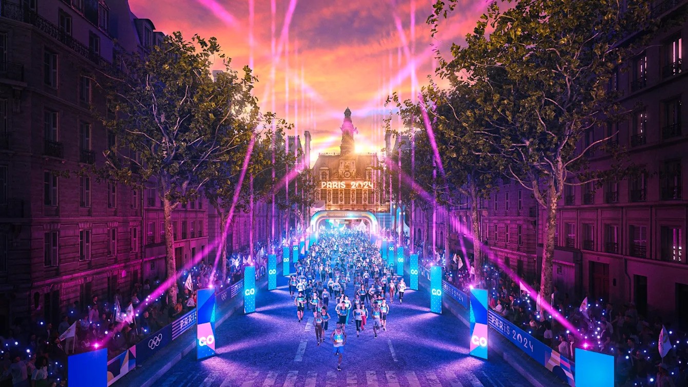 Bao nhiêu VĐV phong trào được chạy chung cung đường marathon ở Olympic Paris 2024?