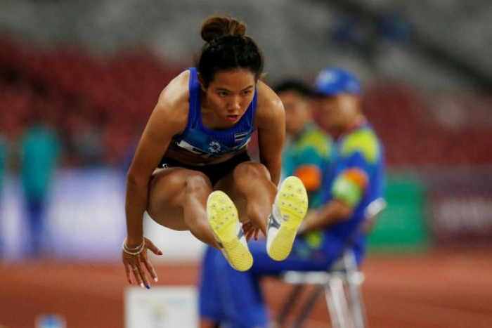 Người đẹp nhảy xa 3 bước Thái Lan dẫn đầu “thông số vàng” trước SEA Games 31