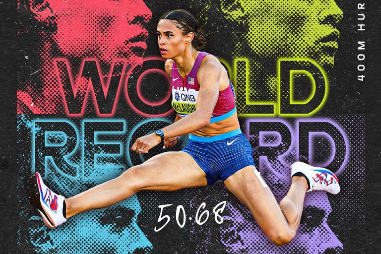 SỐC: Sydney McLaughlin - Đối thủ của Qu&aacute;ch Thị Lan lại ph&aacute; s&acirc;u kỷ lục thế giới chạy 400m r&agrave;o