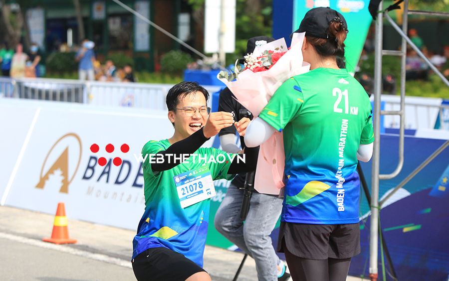 Những khoảnh khắc ấn tượng tại giải BaDen Mountain Marathon 2021