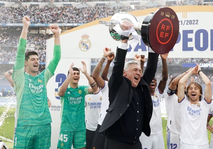 Ancelotti làm nên lịch sử bằng chức vô địch ở 5 giải đấu lớn