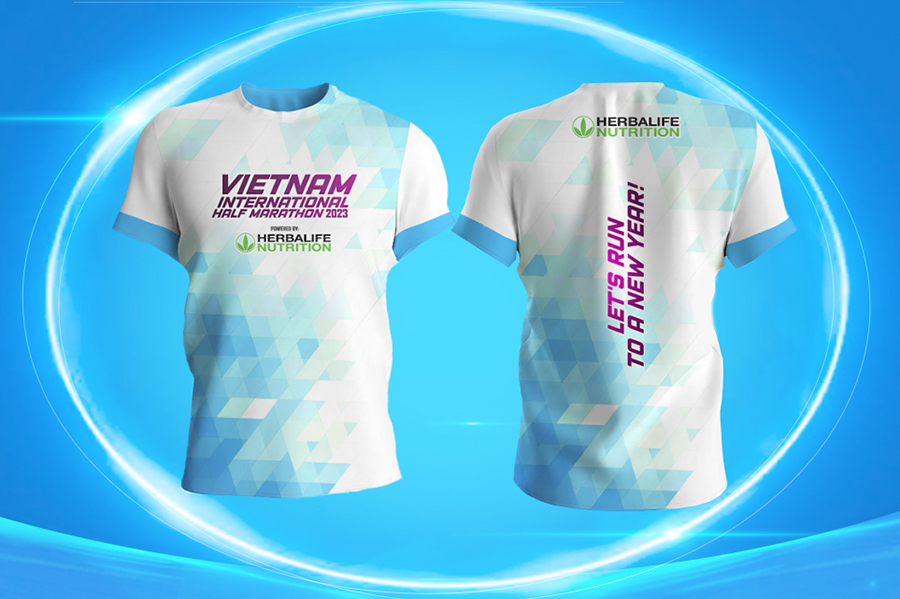Giải Bán Marthon Quốc tế Việt Nam 2023 tài trợ bởi Herbalife Nutrition ra mắt mẫu áo sự kiện Giải Bán Marthon Quốc tế Việt Nam 2023 tài trợ bởi Herbalife Nutrition ra mắt mẫu áo sự kiện