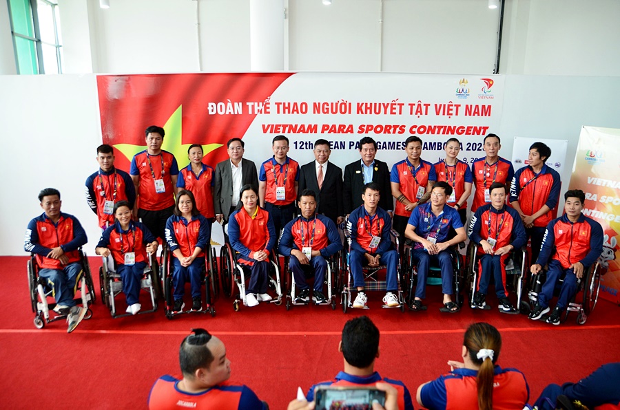 Bơi và điền kinh bùng nổ giúp đoàn Việt Nam giành 66 HCV, xếp hạng ba ASEAN Para Games 2023