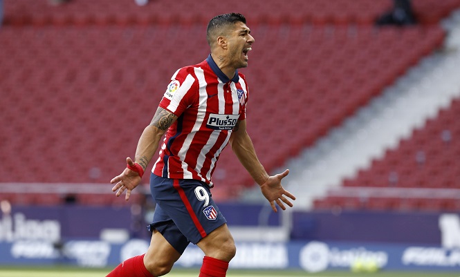 Luis Suarez không kìm nước mắt trong ngày vô địch cùng Atletico