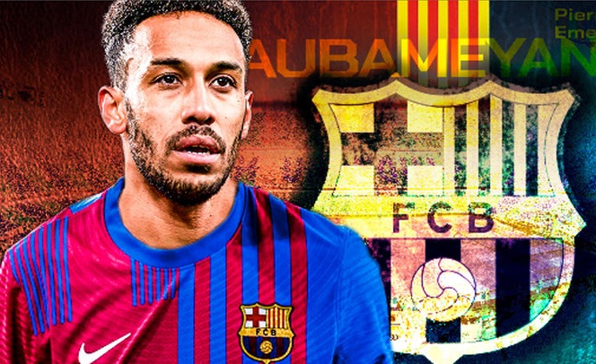 Barca cài điều khoản giải phóng cho Aubameyang sau khi giành miễn phí