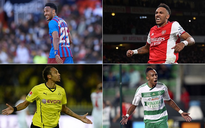 Aubameyang và những cầu thủ nào ghi bàn ở 4 giải hàng đâu châu Âu?