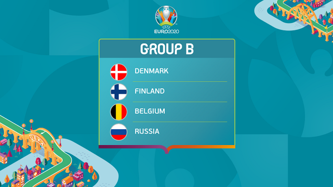 Biệt danh của các đội tuyển bảng B tham dự Euro 2021